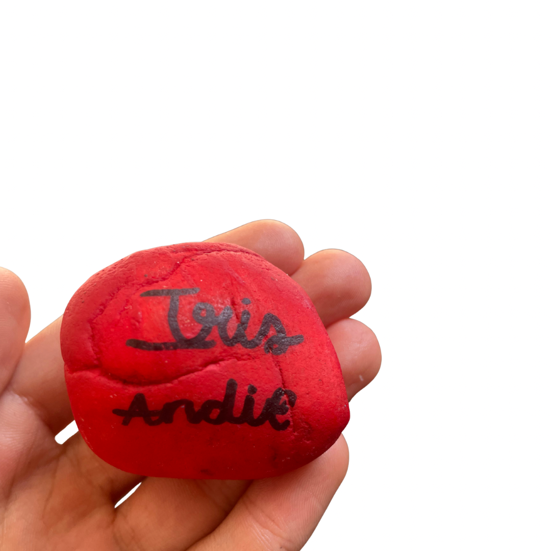 Hand-Painted Stone