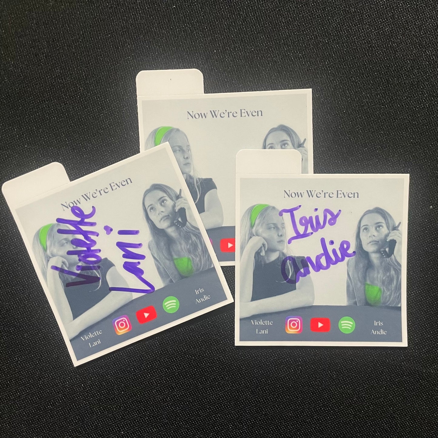 Autographed "All For California" Stickers