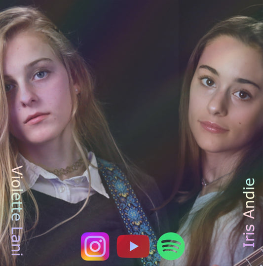 Iridescent Violette Lani & Iris Andie Stickers (Limited Edition)