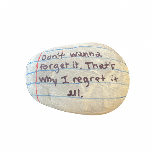 Hand-Painted Stone