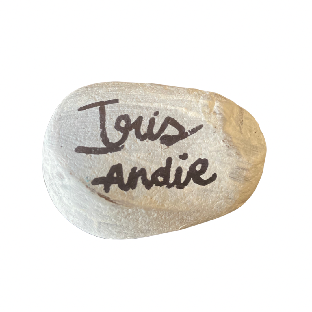 Hand-Painted Stone