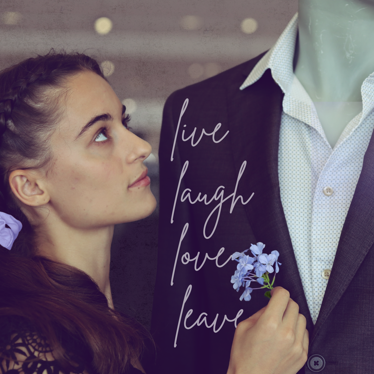 Autographed "Live Laugh Love Leave" Stickers